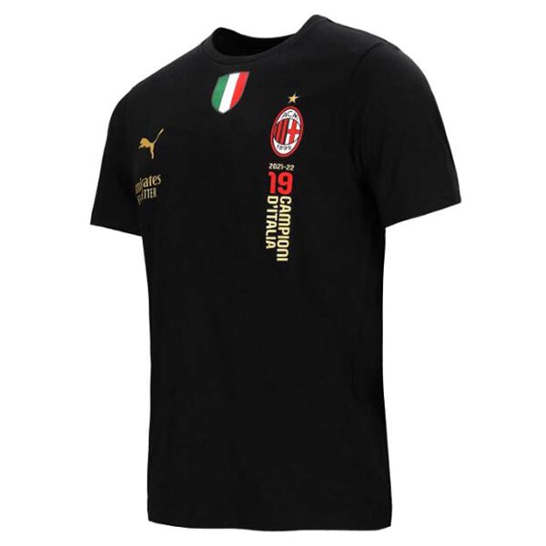 AC Milan 19 Campion Italien 2022-2023 Schwarz